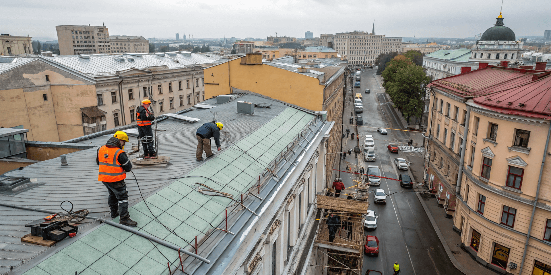 Ремонт и реконструкция кровли зданий: методы, материалы, стоимость