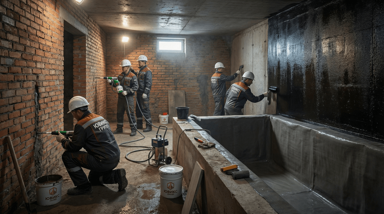 Ремонт подвалов изнутри | Решения и технологии